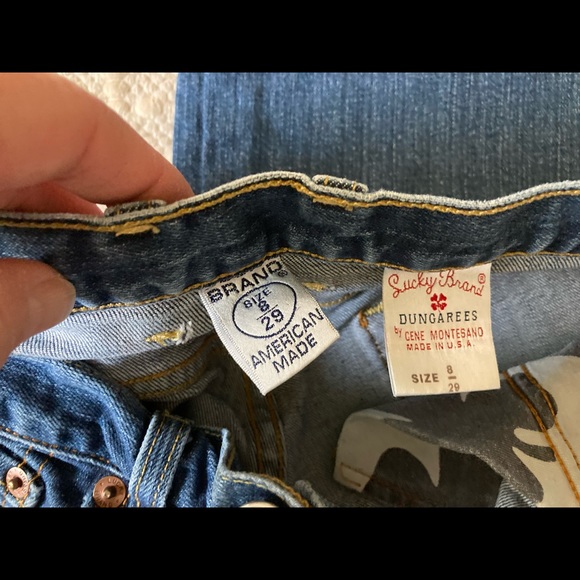 Lucky Brand Dugaree American Classic Jeans Size 8/29 - Picture 7 of 13